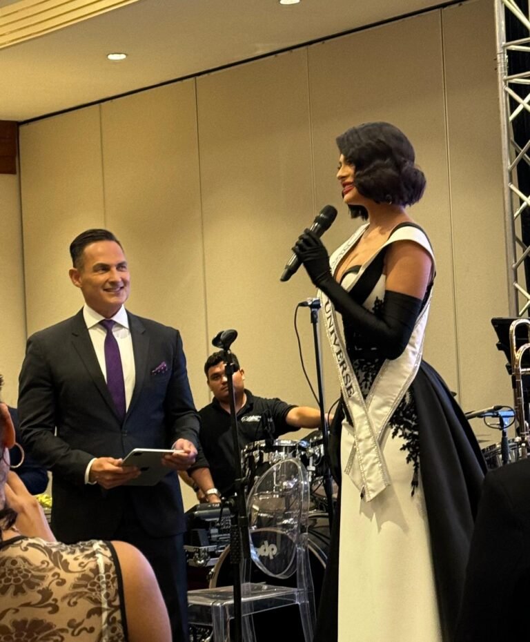 Con Sheyniss Palacios, Miss Universe 2023.