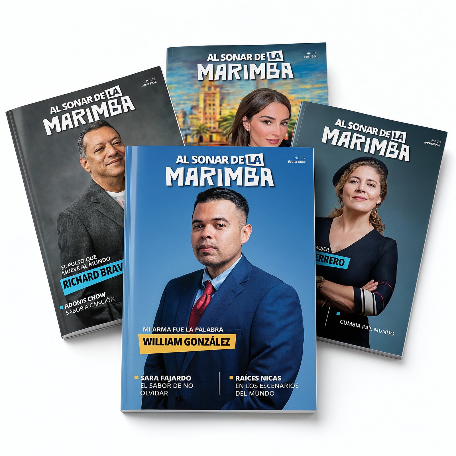 Ediciones impresas de Al Sonar de la Marimba