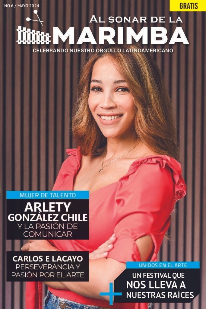 Portada de la edición No. 6, Arlety González Chile